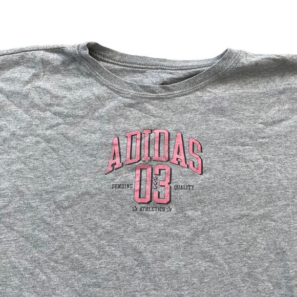 Y2K Adidas Long Sleeve Tee XL - Picture 2 of 4